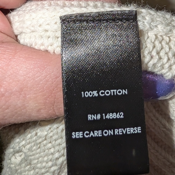 Torrid 3 Oversized Cream Cardigan - Picture 4 of 6